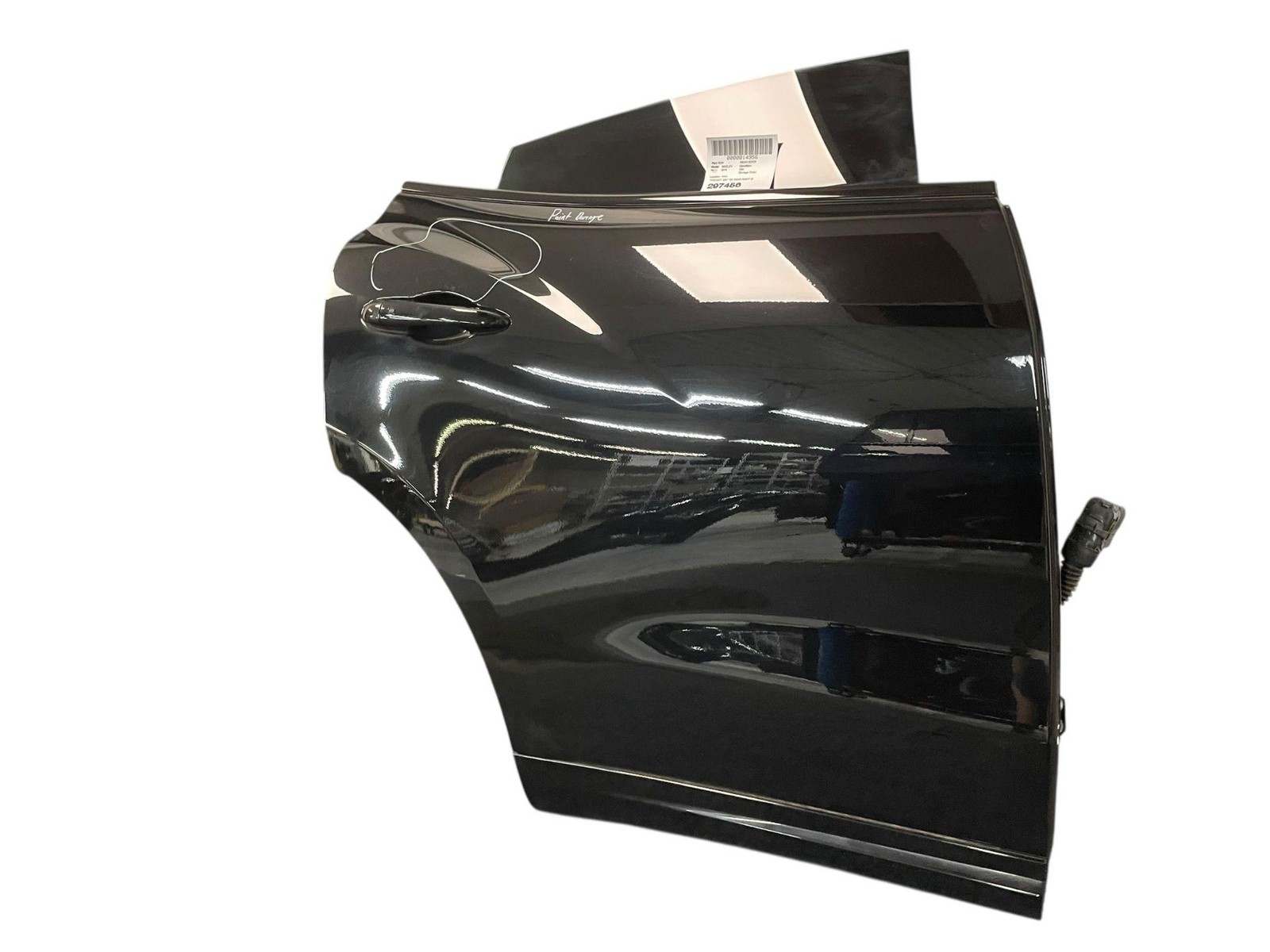 2018 MASERATI LEVANTE REAR RIGHT SIDE DOOR W/ PRIVACY GLASS NERO (820) *DAMAGE*