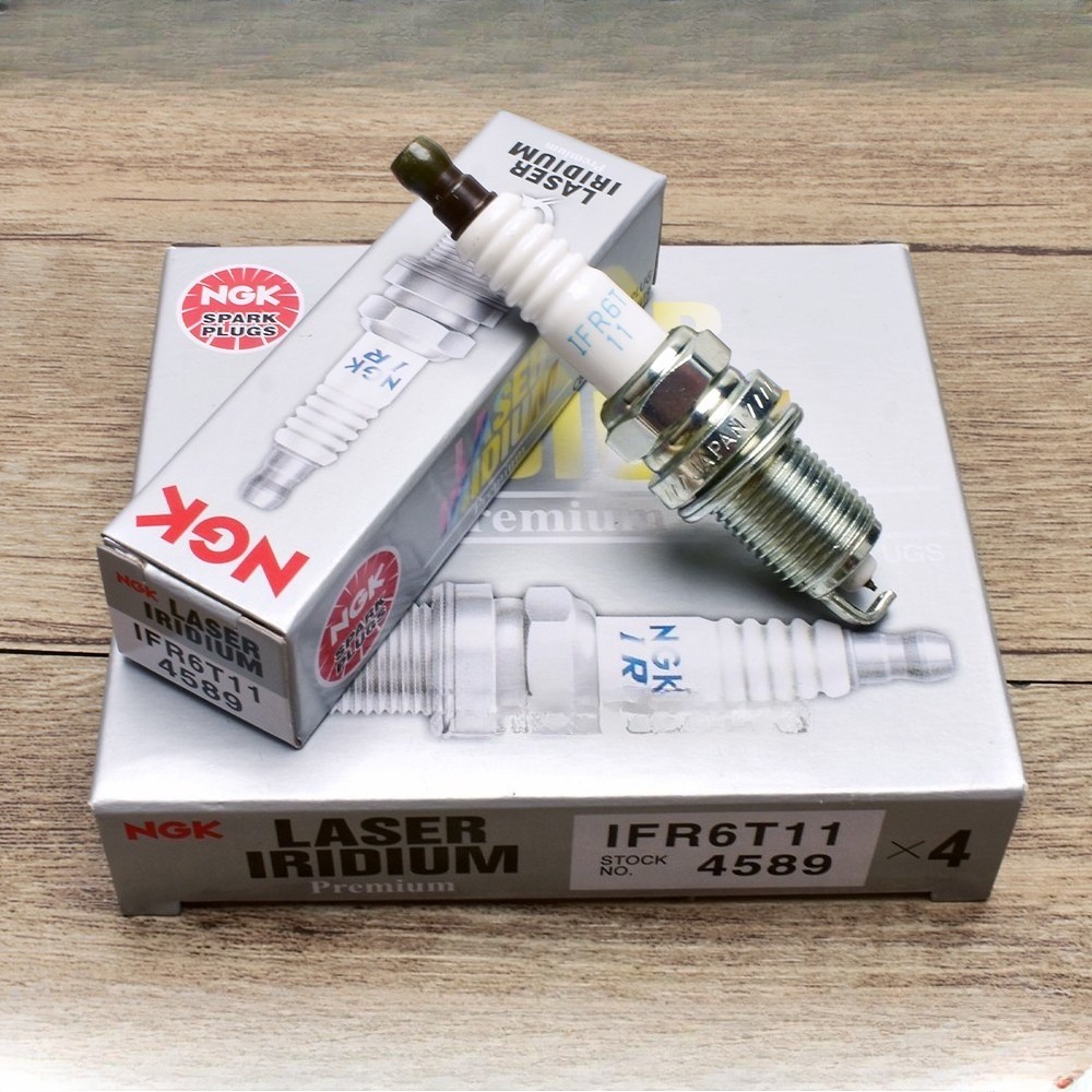 4Pcs NGK Iridium Spark Plugs IFR6T11 4589 For Camry Lexus Corolla RAV4 Tundra