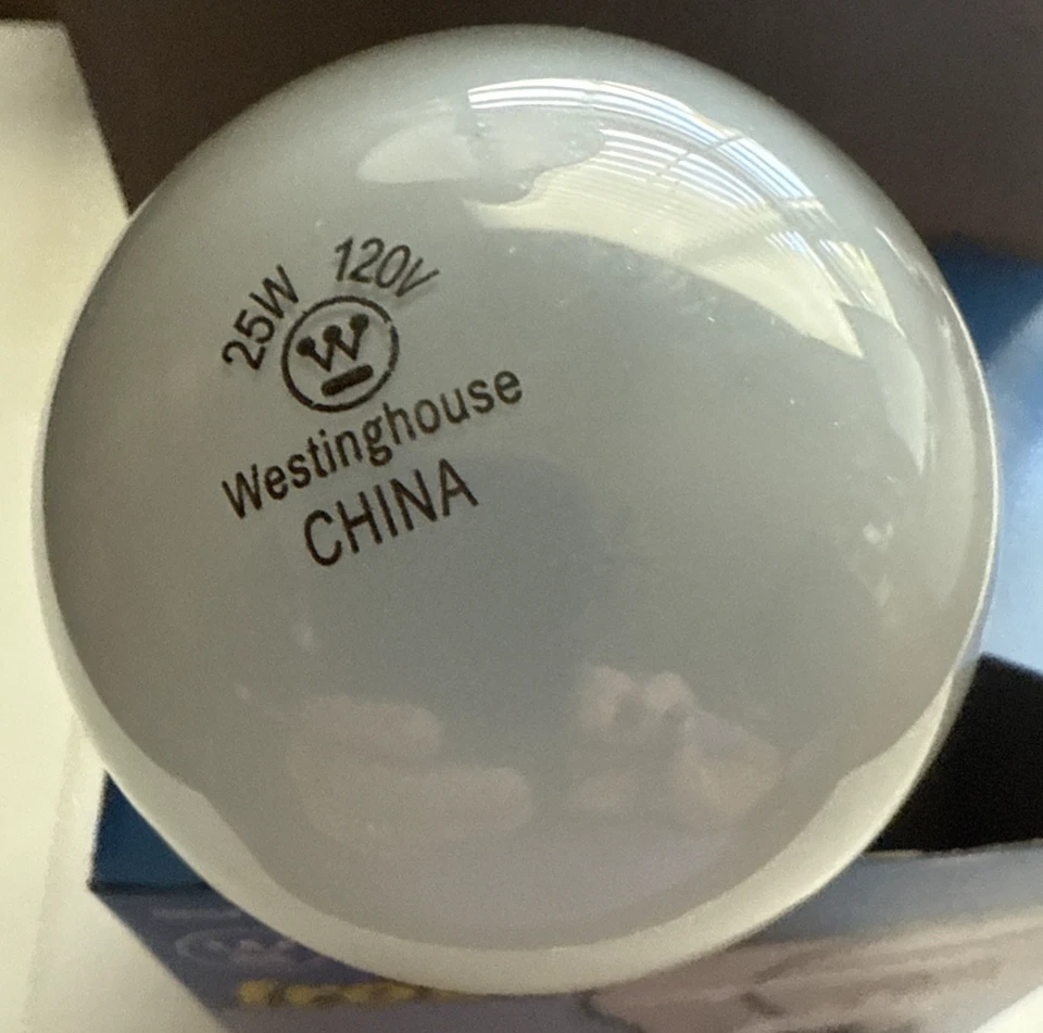 Light Bulb A19 25W 120V Frost (2-ct) Westinghouse 03935 (2-Boxes) 4 bulbs - Image 3 of 4