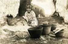 Yosemite National Park 1930s Maggie Howard Ta-Bu-CE Tabuce RPPC Postcard COPY