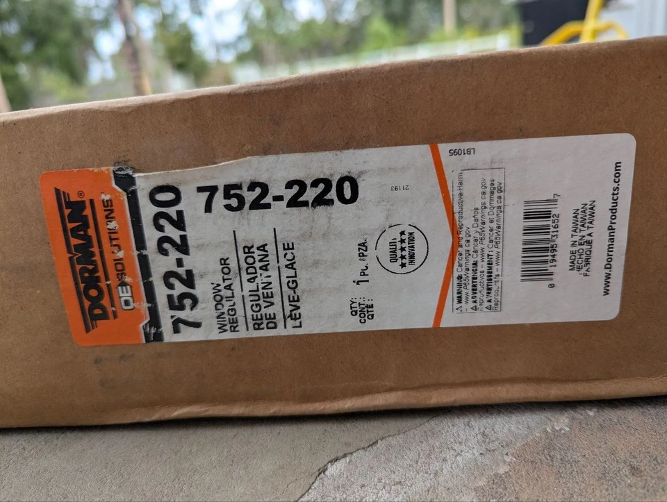 Regulador de ventana manual Dorman 752-220 2004-2008 Ford F-150/Lobo - AU Foto 2 de 2