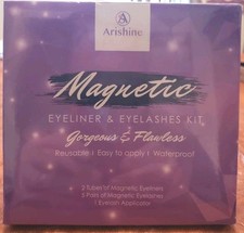 Airshine Magnetic Eyelashes 5 Pairs Reusable False Lashes And Eyeliner Waterprf.