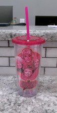 Golden Girls Tumblr w/Straw, Pink, NEVER USED