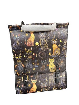 Skullette Leather Backpack in  Lunacat . Brand New Lunar/ Cat Whimsical Design