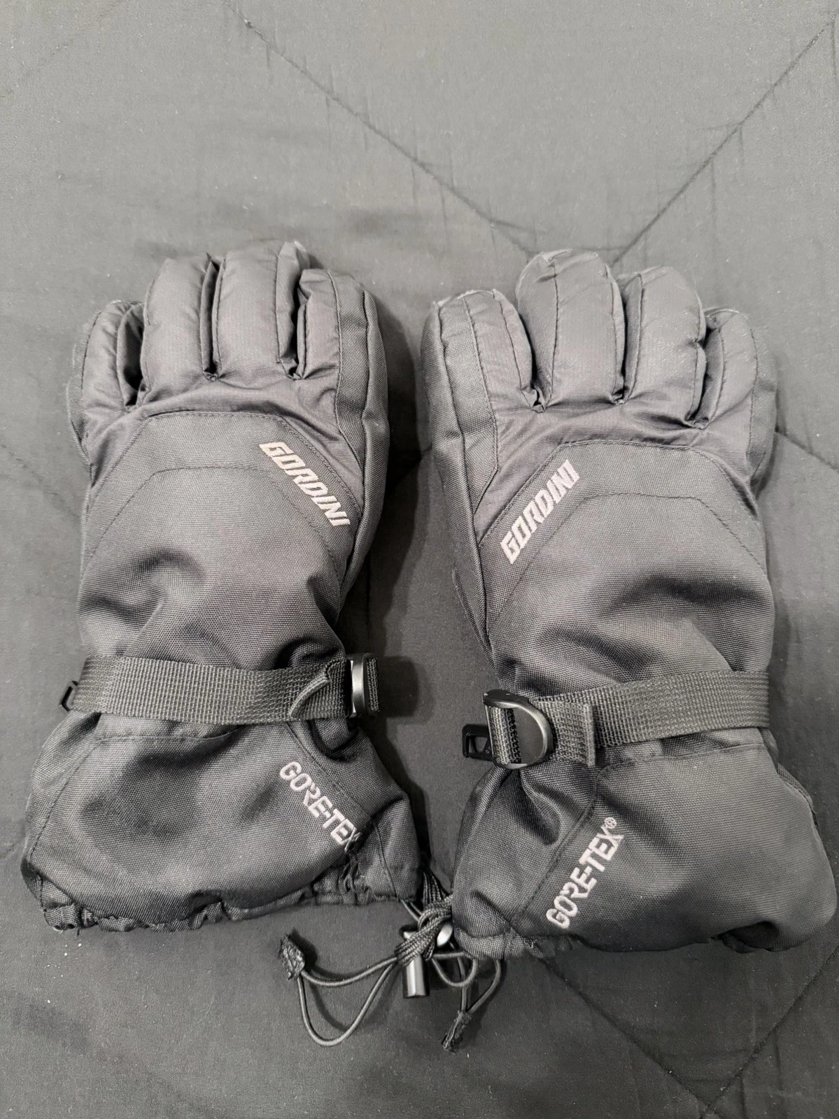 Gordini Gore-Tex Mens Waterproof Winter Gloves - Black Large - Lightly Used