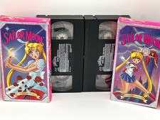 Pioneer Sailor Moon VHS Lot (2) Secret Identi...