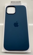 Apple Silicone Case with MagSafe for iPhone 14 - Storm Blue