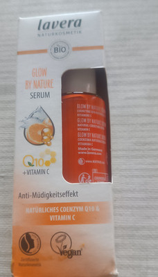 lavera Naturkosmetik Glow by Nature Serum (30ml) - NEU & OVP - Q10 & Vitamin C
