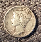 1935 Mercury Dime 10c XF 90% Silver