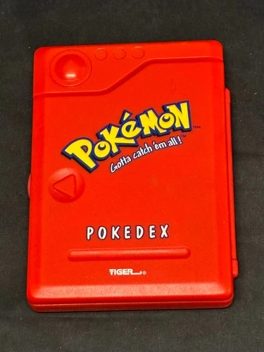 Pokemon Pokedex Handheld Toy Vintage 1998 Tiger Electronics, Tested Working