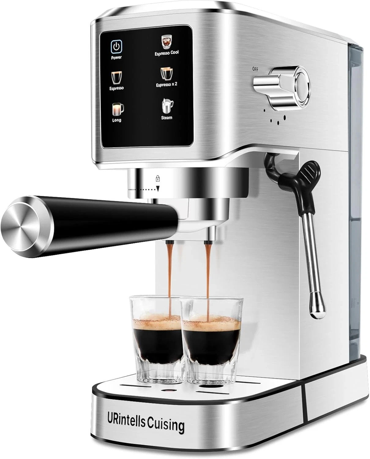 S Espresso Machine 20 Bar, Touch Screen
