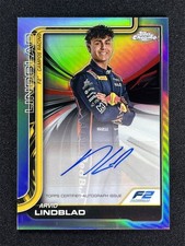 2025 Topps Chrome Formula 1 F1 Arvid Lindblad #CAC-LIN Silver Autograph Auto &01
