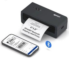 IDPRT SP460BT Bluetooth Thermal Label Printer 4x6 For Android, iPhone, Windows