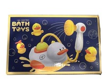 Duckie Baby Bath Shower Head, Toddler Bath Toys for Kids Ages 1-3, Cute Duck