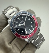 Tudor Black Bay GMT Pepsi Bezel 41mm Stainless Steel Automatic Watch 79830RB B+P