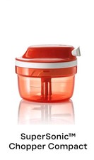 Tupperware Super Sonic GENII Smart Chopper Kitchen Prep Tool Christmas Gift