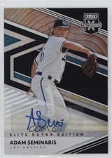 2020 Panini Elite Extra Edition Signatures Adam Seminaris #148 Auto 1ek2