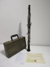 1966 Cabart Paris Conservatoire System Oboe with Original Receipt