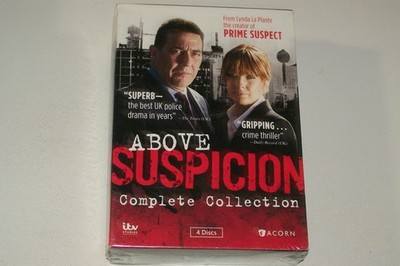 Above Suspicion: Complete Collection (DVD, 2014 Acorn, 4 Disc Set) Brand New