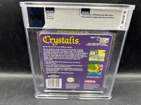 Crystalis Nintendo Game Boy Color WATA 7.0 A FACTORY SEALED RARE VGA