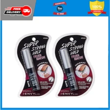 i-Envy Super Strong Eyelash Glue, Black, Waterproof, Latex-Free, 2 Pack