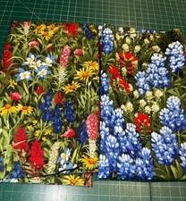 HALF YARD SECTIONS MODA Texas Wildflowers 100...