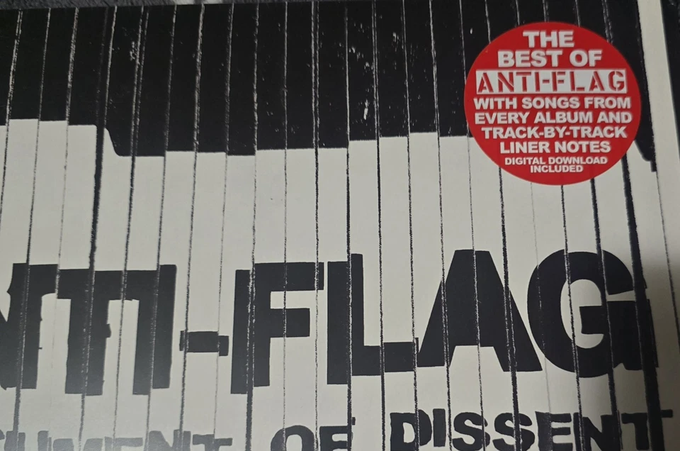 Anti-Flag - Document of Dissent LP 2014 Fat Wreck Chords – 921-1 [SEALED] - Image 2 of 4