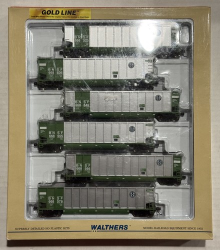 Coche góndola de carbón HO Walthers 932-40402 BNSF Bethgon Coalporter (paquete de 6) | Condition: Used