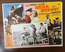Vtg 1966 Asalto Al Queen Mary Assault On A Queen Spanish Movie Lobby Card Poster