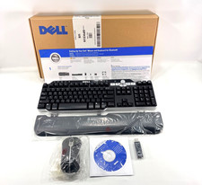 Dell Bluetooth Keyboard Y-RAQ-DEL2 w/Bluetooth Mouse M-RBB-DEL4 Set - Tested