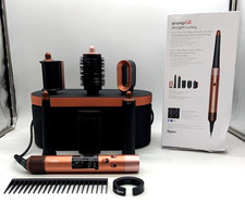 PRE-OWNED Dyson Airwrap i.d. multi-styler Straight Wavy in Amber silk