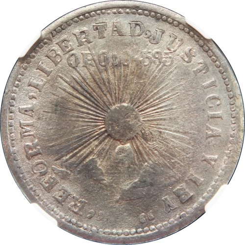 Mexico Revolution 2 Pesos Guerrero 1914, NGC XF40. KM# 640