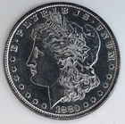 1880 O MORGAN DOLLAR! MS+++! SEMI PROOF LIKE EXAMPLE! VERY RARE! WOW! NR #K2217