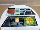 VINTAGE GI JOE HASBRO ADVENTURE TEAM BIG TRAPPER 2 CARDBOARD CONTROL PANELS 70's