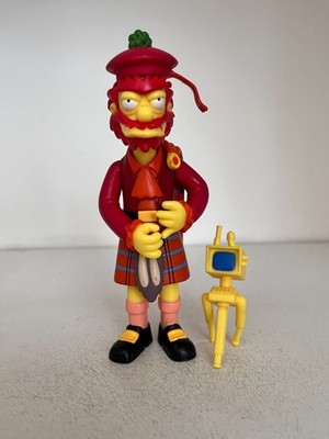 Playmates Interactive Die Simpsons S 14 Groundskeeper Willie In Kilt Figur WOS