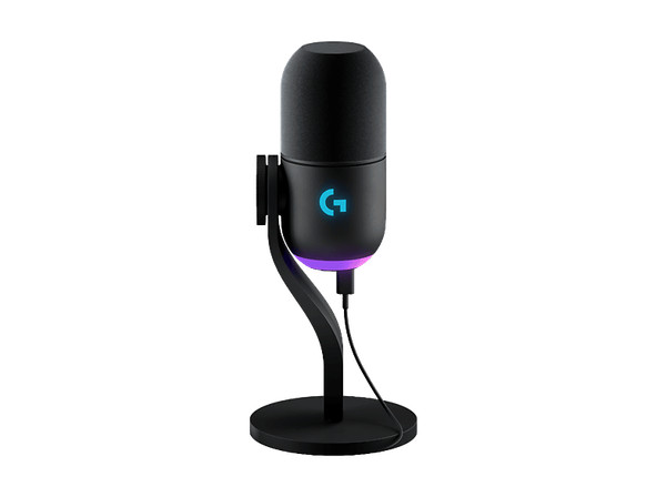 LOGITECH G MICRO-YETI GX DYNAMIC RGB GAMING MIC WITH LIGHTSYN