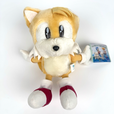 ⭐️希少⭐️ソニック&テイルス　ペールカラー ぬいぐるみ SEGA 1998 1998 Sega Sonic The Hedgehog Tails Plush New With Tags Japan