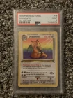 Pokémon Dragonite Fossil 1st Edition PSA 9 English Card