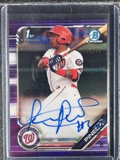 Pineda, Israel - 2019 Bowman Chrome Prospect - Autograph - 175/250
