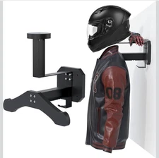 Motorcycle Helmet Holder Wall Mount, Heavy-Duty Tactical Helmet Accessories