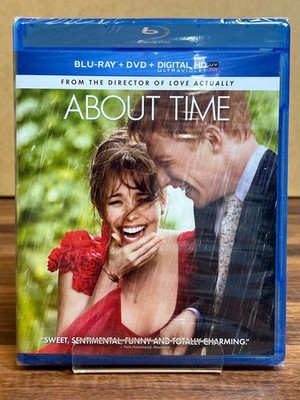 About Time Blu-ray DVD Digital HD (2013) Rachel McAdams Richard Curtis BRAND NEW