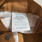 Carhartt Men's 38x30 Brown Dungaree Fit Work Pants 383-51 Cotton Blend MID-RISE — photo 2