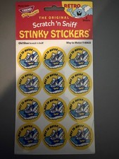 Lot of 24 Sealed TREND Retro Collection Scratch and Sniff Sticker Packs