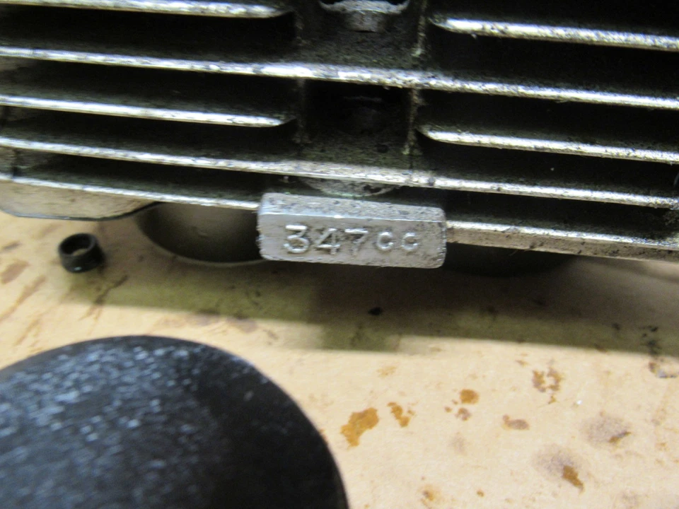 1973 Honda CB350 F 350 четыре цилиндра двигателя поршни изящный - Изображение 2 из 4