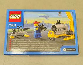 LEGO City 7901 Airplane Mechanic NEW! RARE! Crane Plane Jet Engine Airport Town