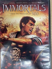 Immortals DVD HENRY CAVILL