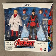 Marvel Legends Hank Pym Giant Man Janet Van Dyne Wasp 6  Figure 2-Pack Hasbro
