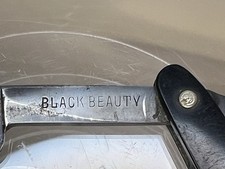 Twin City Barber Supply Co Black Beauty Straight Razor St Paul Minn