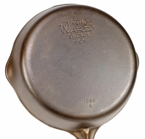 Vintage Wagner  Ware No 6 (1056A) Cast Iron Skillet Restored Condition