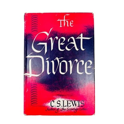 The Great Divorce C. S. Lewis 1955 Seventh Printing Hardcover
